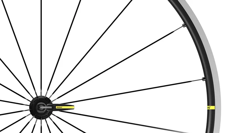 Mavic Ksyrium S Rim Brake Shimano Pair in Black-1